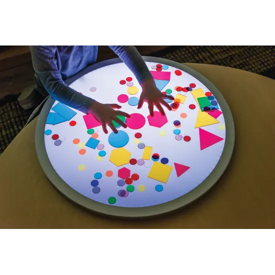 Round Colour Changing Light Panel - 60cm - Modern Teaching Aids NZ