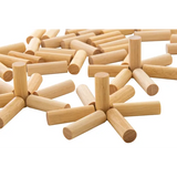 Teachables - Wooden Cylinder Pegs - 70 pieces - Modern Teaching Aids NZ