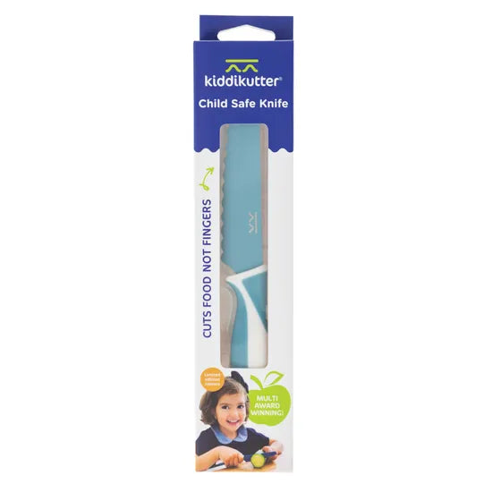 Kiddikutter Child Safe Knife Sky Blue - Modern Teaching Aids NZ