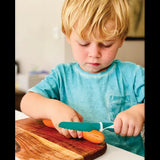 Kiddikutter Child Safe Knife Green - Modern Teaching Aids NZ