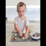 Kiddikutter Child Safe Knife Wooden Handle - Modern Teaching Aids NZ