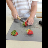 Kiddikutter Child Safe Knife Wooden Handle - Modern Teaching Aids NZ