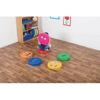 Kit for Kids - Emotions Cushions Pack of 6 - Modern Teaching Aids NZ