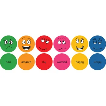 Kit for Kids - Emotions Cushions Pack of 6 - Modern Teaching Aids NZ