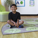 Natural World Semi-Circle Rug - 3 (L) x 1.5 (W) m - Modern Teaching Aids NZ