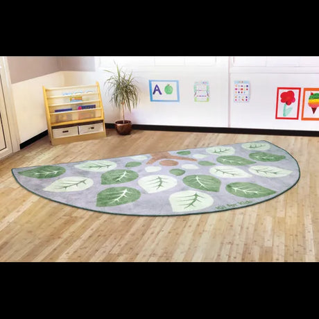 Natural World Semi-Circle Rug - 3 (L) x 1.5 (W) m - Modern Teaching Aids NZ