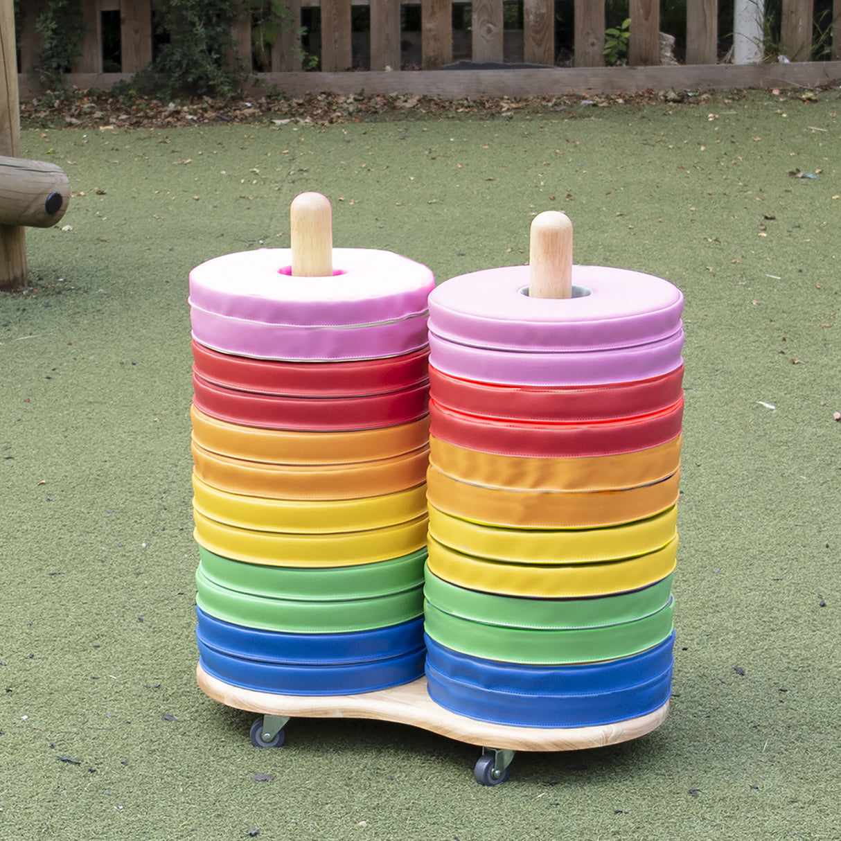 Kit for Kids Donut Cushions and Trolley - Set of 25