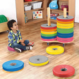 Kit for Kids - Donut Cushions & Trolley - 25  Pieces - Modern Teaching Aids NZ