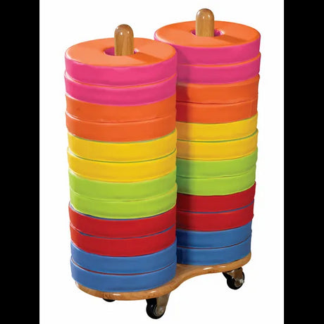 Kit for Kids - Donut Cushions & Trolley - 25  Pieces - Modern Teaching Aids NZ