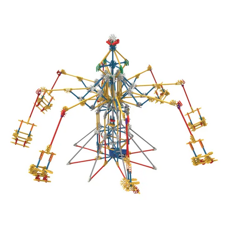 knex - 3-In-1 Amusement Park 744 pieces 3 builds - Modern Teaching Aids NZ