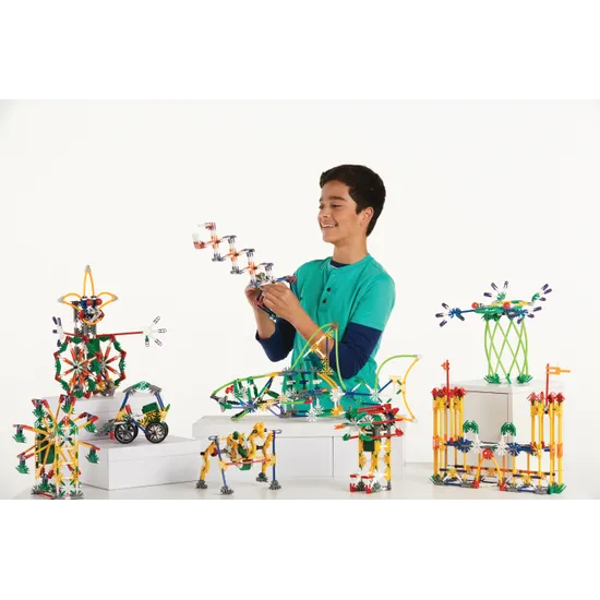 knex - Power & Play Motorized 529 pieces 50 builds - Modern Teaching Aids NZ