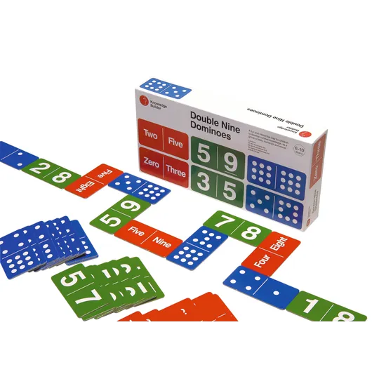 Double Nine Dominoes Set of 165 - Modern Teaching Aids NZ