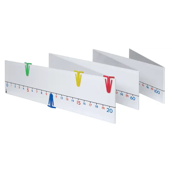 Foldable Write & Wipe Number Line 0-120 - Modern Teaching Aids NZ