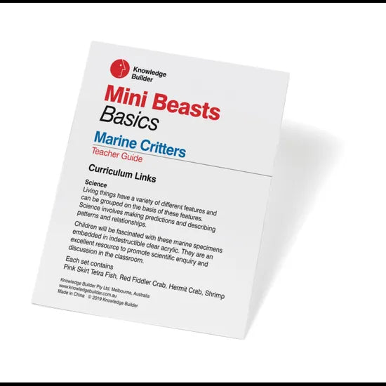 Mini Beast - Marine Critters - Modern Teaching Aids NZ