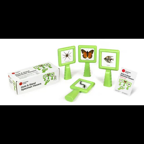 Mini Beasts Specimen Viewer with Handle - Pack of 4 - Modern Teaching Aids NZ