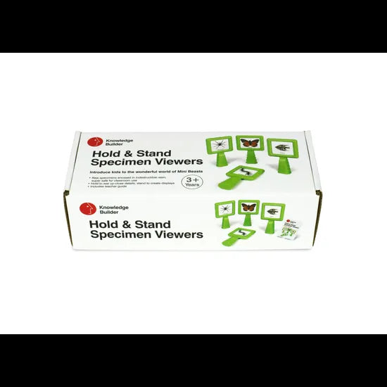 Mini Beasts Specimen Viewer with Handle - Pack of 4 - Modern Teaching Aids NZ