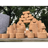 KORXX - Form Building Blocks - Set of 28 - Natural - Modern Teaching Aids NZ