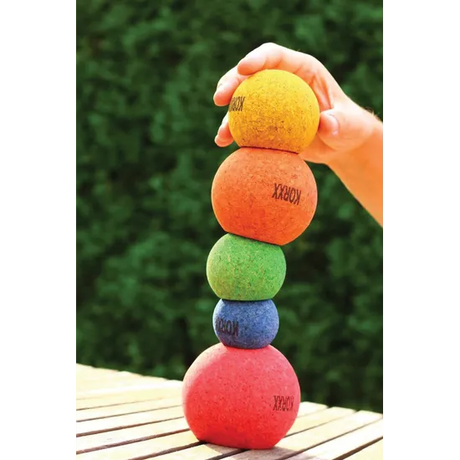KORXX - Bal-lu Stacking Tower - Set of 5 - Colour - Modern Teaching Aids NZ