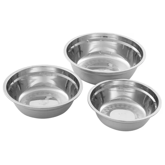 Stainless Steel Mixing Bowls - Set of 3 - Modern Teaching Aids NZ