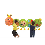 Caterpillar Wall Panel Game 5 Pieces - Modern Teaching Aids NZ