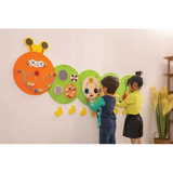 Caterpillar Wall Panel Game 5 Pieces - Modern Teaching Aids NZ