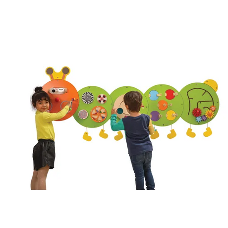 Caterpillar Wall Panel Game 5 Pieces - Modern Teaching Aids NZ