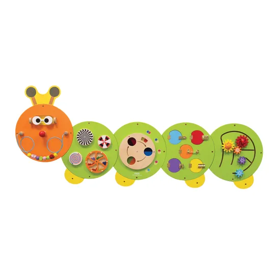 Caterpillar Wall Panel Game 5 Pieces - Modern Teaching Aids NZ