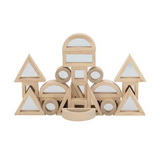 Mirror Blocks - Set of 24 - Modern Teaching Aids NZ