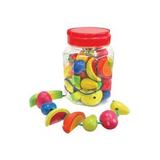 Lacing Fruit 34 Beads and 2 Laces - Modern Teaching Aids NZ