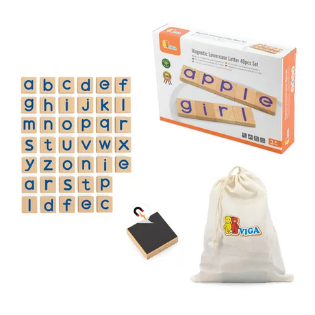 Magnetic Lowercase Letter 40pcs Set - Modern Teaching Aids NZ