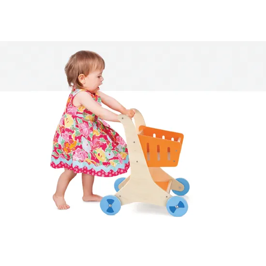 Wooden Shopping Cart - Modern Teaching Aids NZ