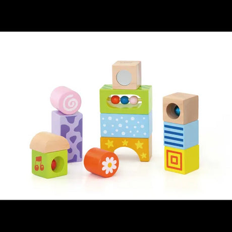 Wooden Sound Blocks 13 Pieces - Modern Teaching Aids NZ
