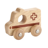 Wooden Emergency Services Vehicles - Set of 3 - Modern Teaching Aids NZ