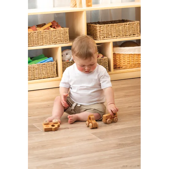 Wooden Emergency Services Vehicles - Set of 3 - Modern Teaching Aids NZ