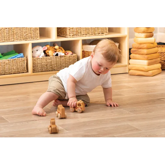 Wooden Emergency Services Vehicles - Set of 3 - Modern Teaching Aids NZ