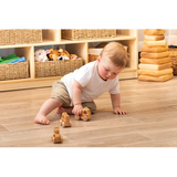 Wooden Emergency Services Vehicles - Set of 3 - Modern Teaching Aids NZ