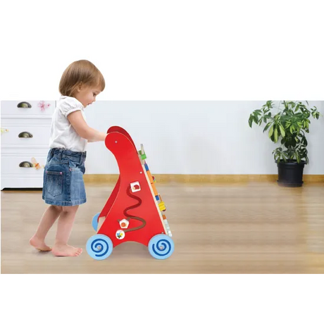 Wooden Activity Baby Walker - Modern Teaching Aids NZ