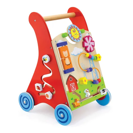 Wooden Activity Baby Walker - Modern Teaching Aids NZ