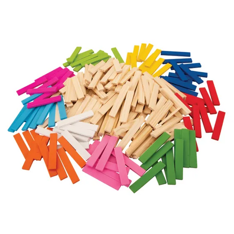 STEM Building Planks - 250 pieces - Modern Teaching Aids NZ