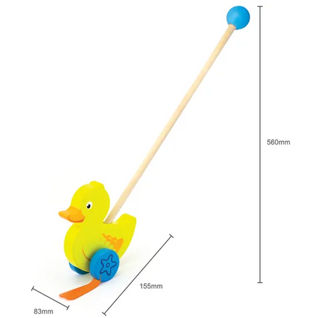 Push Toy - Duck - Modern Teaching Aids NZ