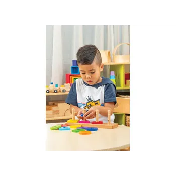 Wooden Maze Puzzle Pieces - 4 Shapes - Modern Teaching Aids NZ