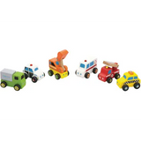 Mini Vehicle Set 6 Pieces - Modern Teaching Aids NZ