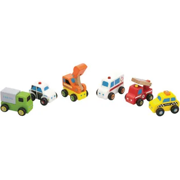 Mini Vehicle Set 6 Pieces - Modern Teaching Aids NZ