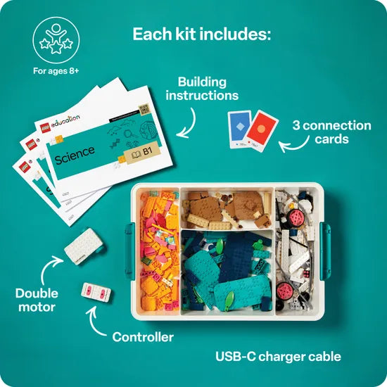 LEGO® Education Science Kit 8+ - Buy 6 get 7 - Modern Teaching Aids NZ