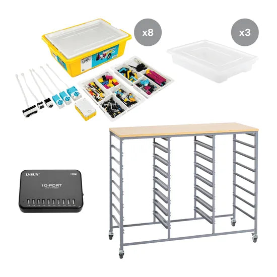 LEGO® Education SPIKE Prime - Set of 8 & Storage - Modern Teaching Aids NZ