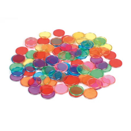 Steel Ringed Chips - 100 Pieces - Modern Teaching Aids NZ