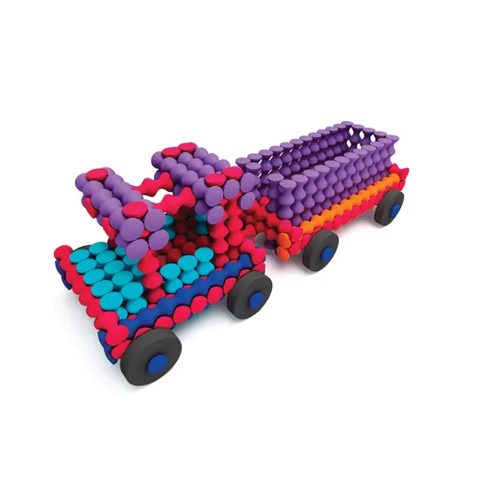 Playstix Deluxe Construction Set of 211 Pcs - Modern Teaching Aids NZ