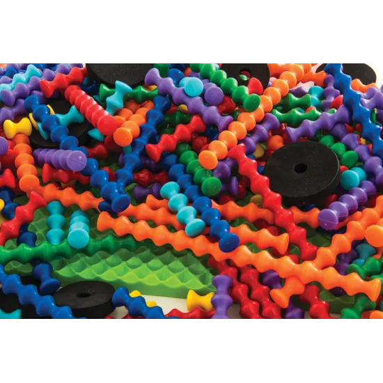 Playstix Deluxe Construction Set of 211 Pcs - Modern Teaching Aids NZ