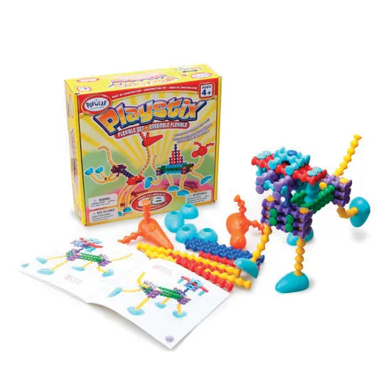 Playstix Flexible Construction Set of 68 - Modern Teaching Aids NZ
