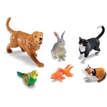 Jumbo Pets - 6 Pieces - Modern Teaching Aids NZ
